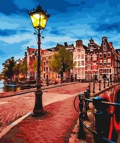Amsterdam Netherlands Paint By Numbers