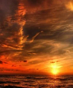 Sunset On The Horizon Paint By Numbers