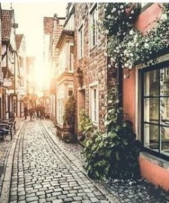 Old Town Rome Paint By Numbers