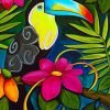 Tropical Toucan Paint By Numbers