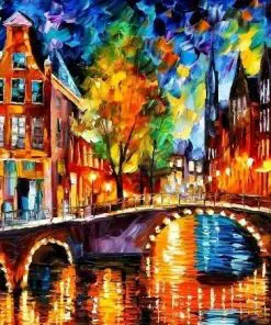 Netherlands Amsterdam Paint By Numbers