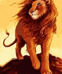 Lion King Simba Paint By Numbers