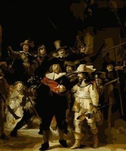 The Night Watch Paint By Numbers