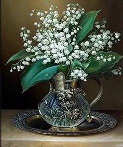 Lily Of The Valley Bouquet Paint By Numbers
