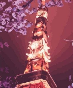 Tokyo Tower Paint By Numbers