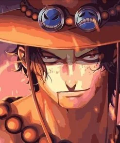 Ace Luffy Paint By Numbers
