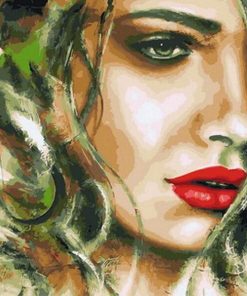 Charming Lady Paint By Numbers