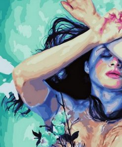 Girl In Water Paint By Numbers