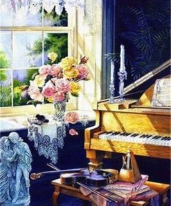 Violin And Piano Paint By Numbers