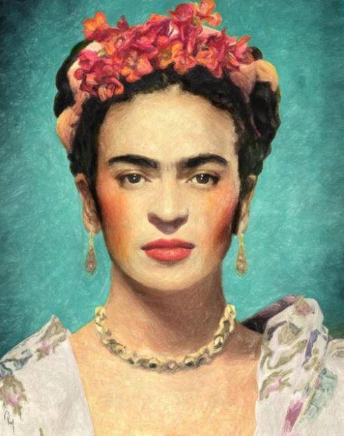 Frida Kahlo Portrait Paint By Numbers - Numeral Paint Kit