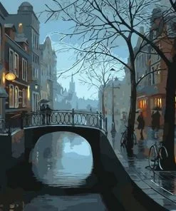Dark Night In London Paint By Numbers