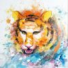Colorful Tiger Art Paint By Numbers