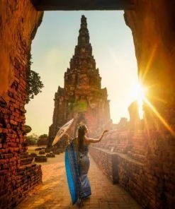 Woman In Thailand Paint By Numbers