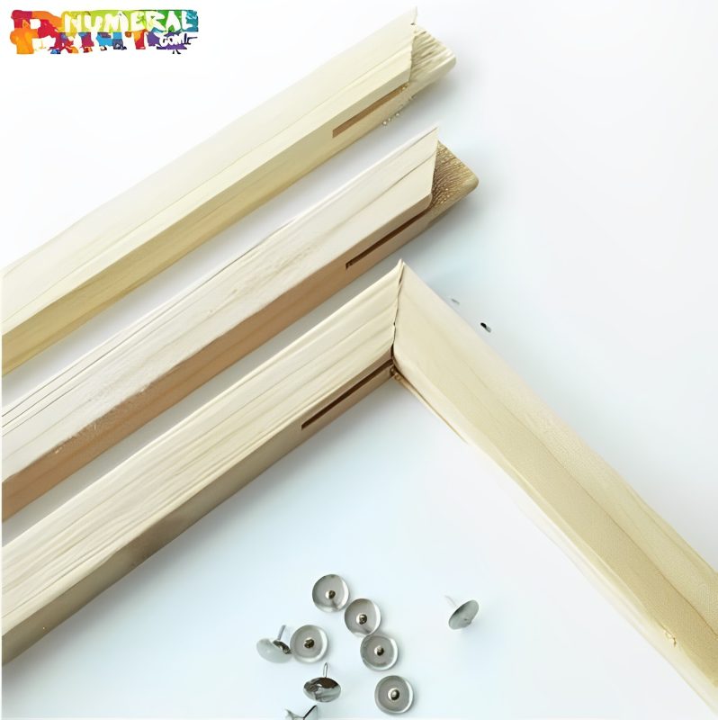 Wooden frame for canvas - Numeral Paint Kit