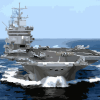Aircraft Carriers In Ocean Paint By numbers