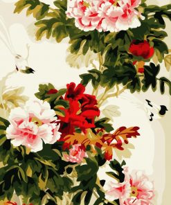 Peony Flowers Paint By Numbers
