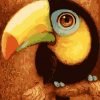 Baby Toucan Paint By Numbers