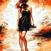 Girl In Red Hat Paint By Numbers