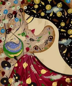 Abstract Woman Paint By Numbers