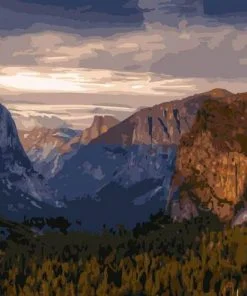 Yosemite National Park Paint By Numbers