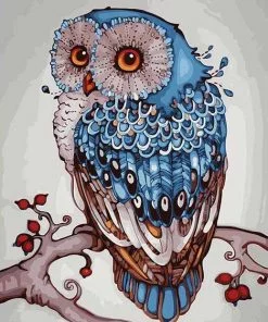Owl Bird Paint By Numbers