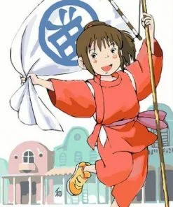 Chihiro Spirited Away Paint By Numbers