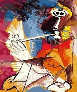 The Smoker Picasso Paint By Numbers