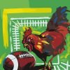 Rooster And Rugby Ball Paint By Numbers