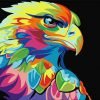 Colorful Eagle Paint By Numbers