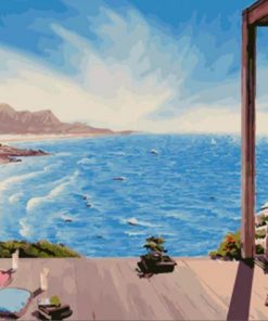 Sunny Sea View Paint By Numbers