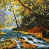 Autumn Forest River Paint By Numbers