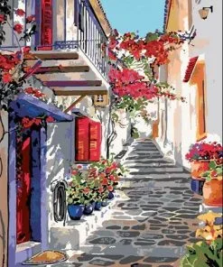 Alleys In Athens Paint By Numbers