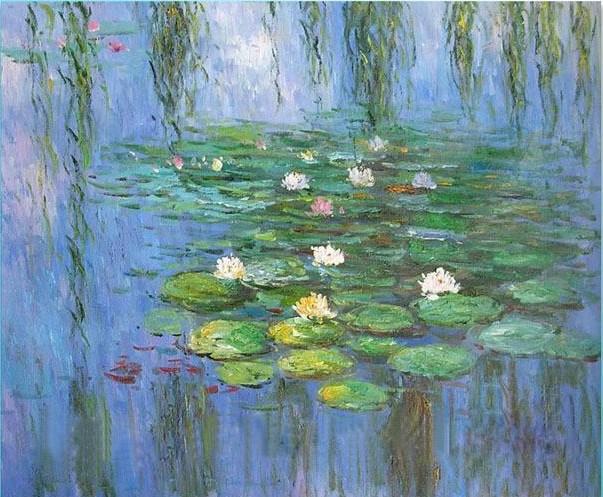 Water Lilies Monet Paint By Numbers