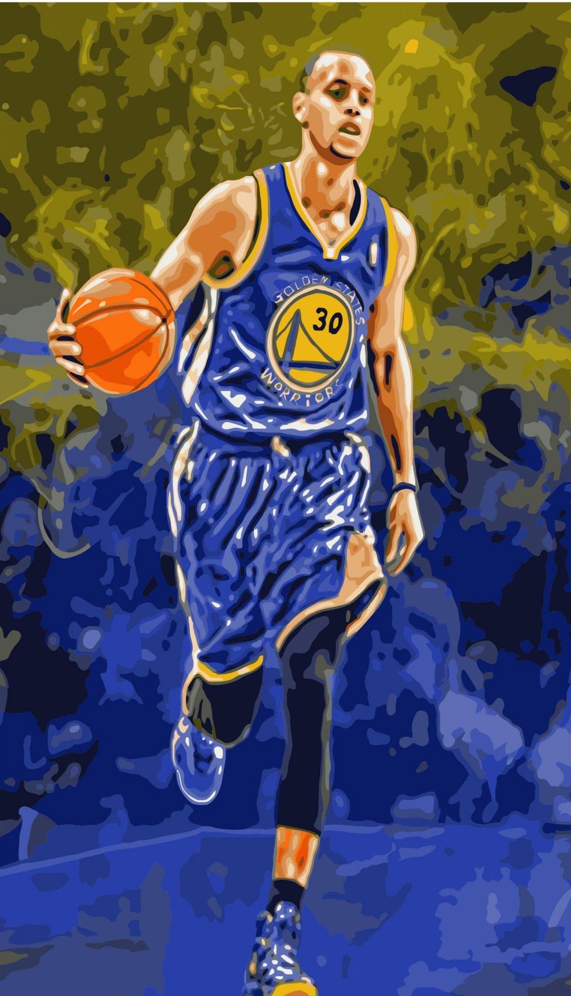 Steph Curry - KISSING.ART - Paintings & Prints, People & Figures