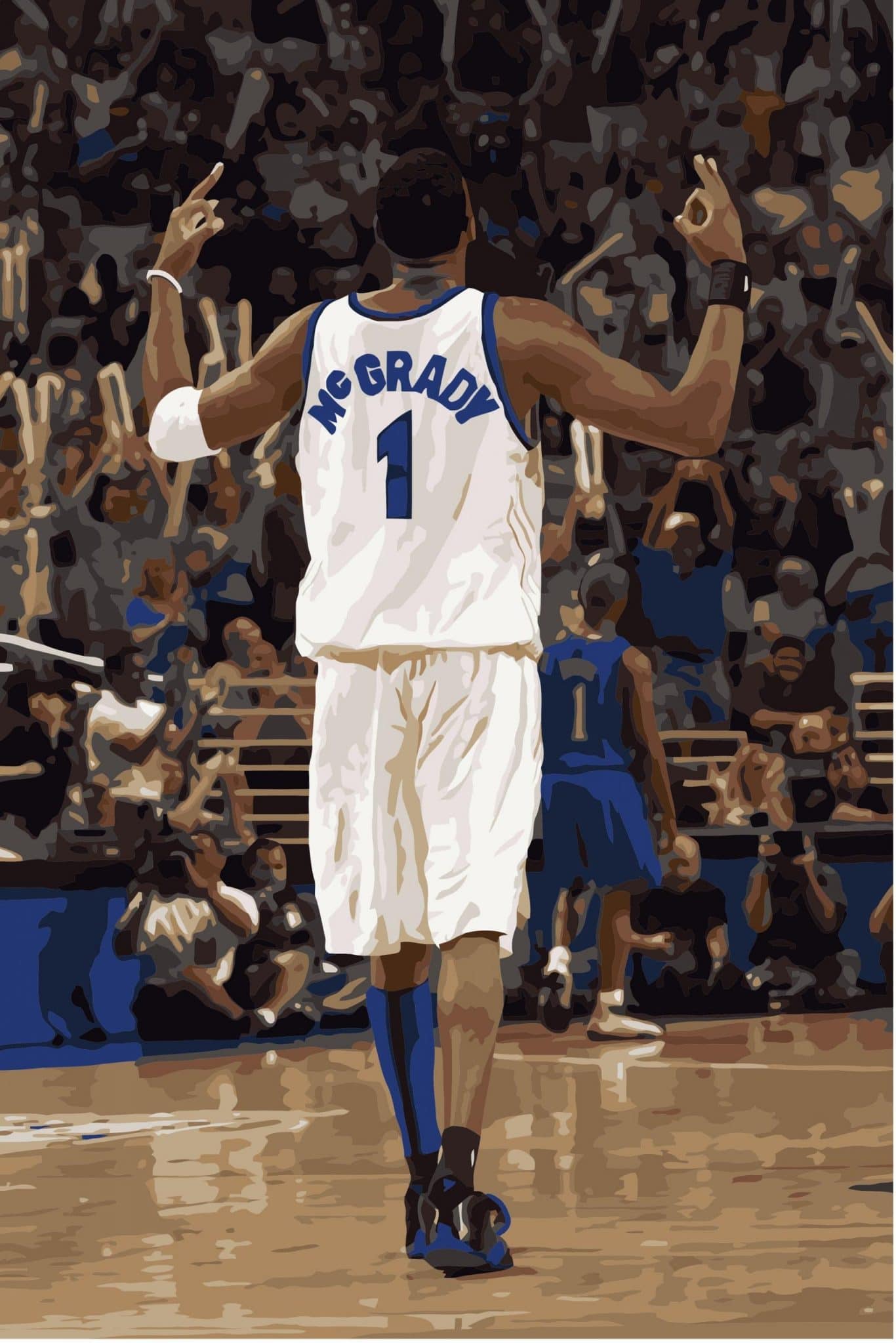 Tracy McGrady Paint By Numbers