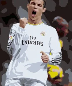 Cristiano Ronaldo Paint By Numbers