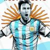 Lionel Messi Paint By Numbers