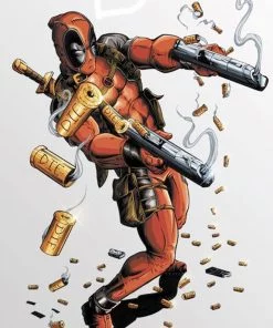 Deadpool Movie Paint By Numbers