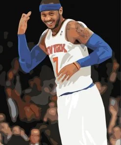 Carmelo Anthony Paint By Numbers