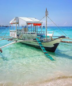 Philippines Boracay Boat Paint By Numbers