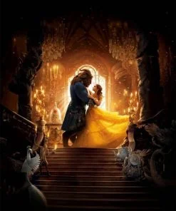 Beauty And The Beast Paint By Numbers