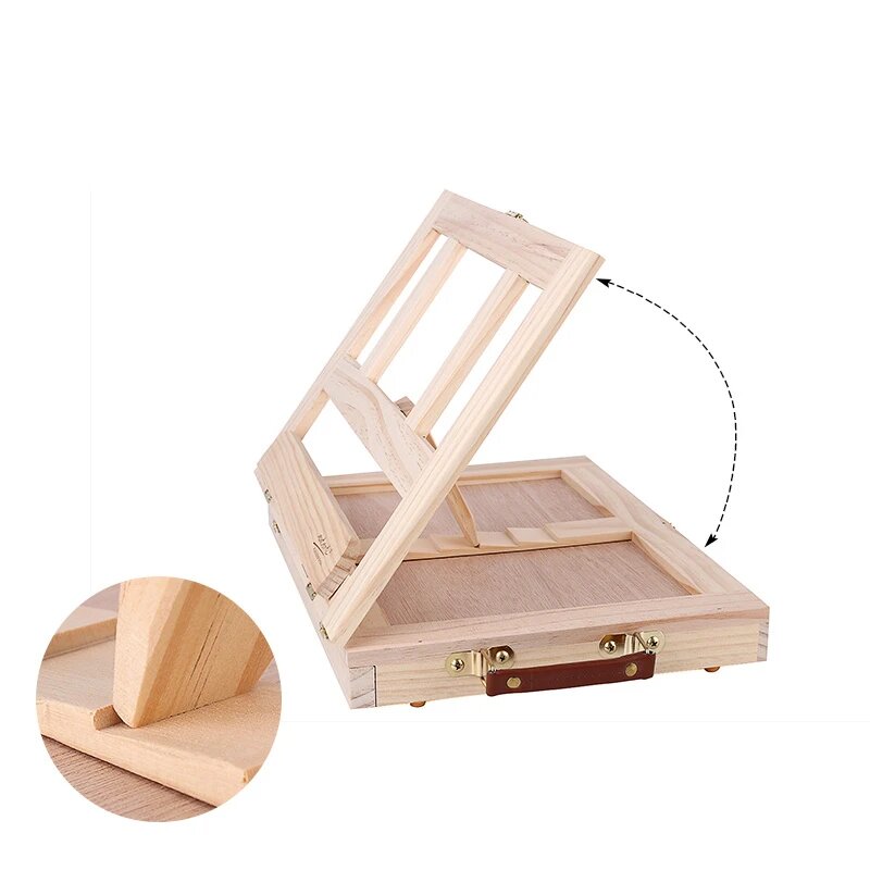 Young Artist All Media Wood Case Easel Drawing Painting 103pc Kit Kids Art  Set 