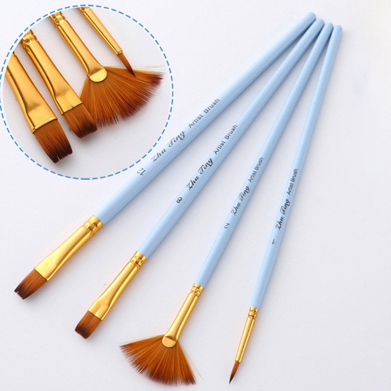 Oil Paint Brushes - Paint By Numbers