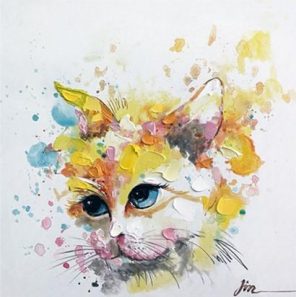 Cat Art Paint By Numbers