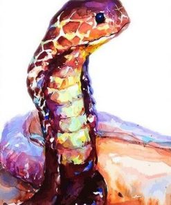 Cobra Snake Paint By Numbers