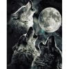 Wolves Howling Paint By Numbers