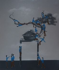 Art Exhibition Abstract Paint By Numbers