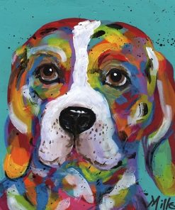 Barney Beagle Dog Paint By Numbers