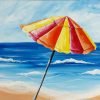 Beach Parasol Paint By Numbers