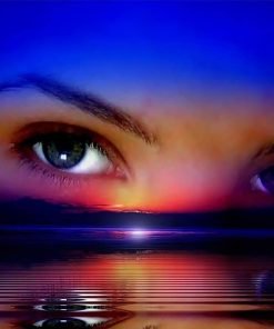 Eyes In Sky Paint By Numbers